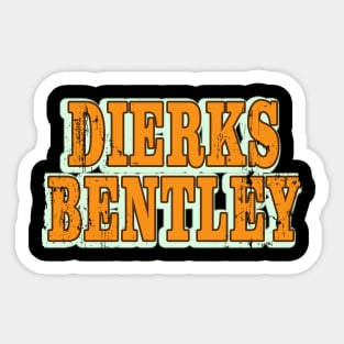 Artdrawing Dierks Bentley vintage Sticker